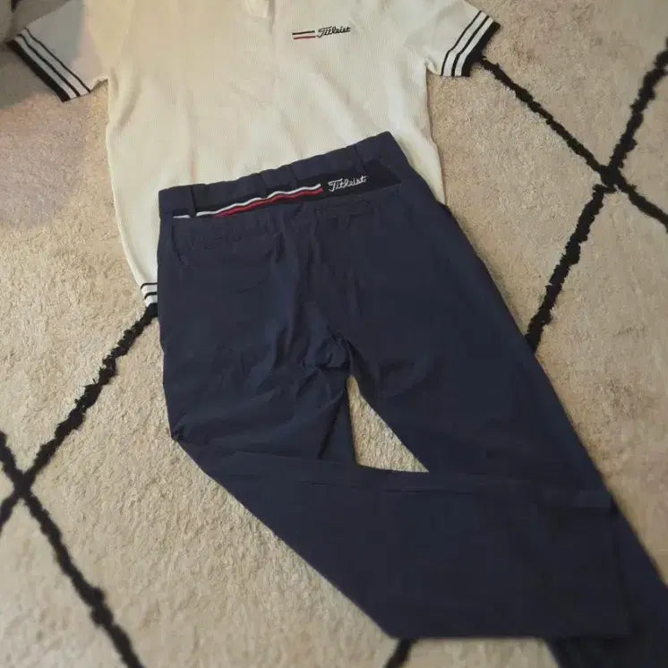 [BUNJANG] Titleist Navy Golf Pants Size 32 / 타이틀 리스트 네이비색 골프 바지 32 총장94