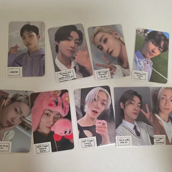 [BUNJANG] The Boyz Kevin POB Photocard Bundle Set / 더보이즈 케빈 미공포 포카 9장 일괄 양도