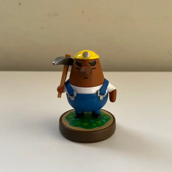 [BUNJANG] Nintendo Animal Crossing Original "Halibut" Amiibo Figure / 닌텐도 동물의 숲 정품 도루묵 아미보 피규어