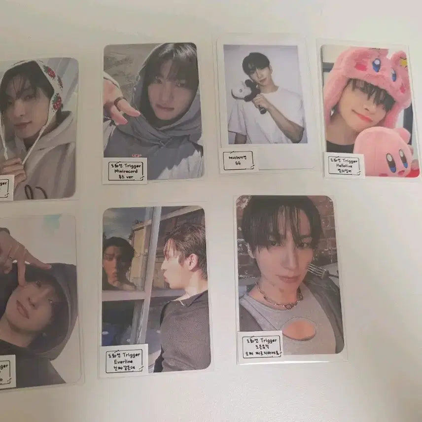 [BUNJANG] The Boyz Sangyeon POB Photocard Bundle Set (9ea) / 더보이즈 상연 미공포 7장 일괄 양도