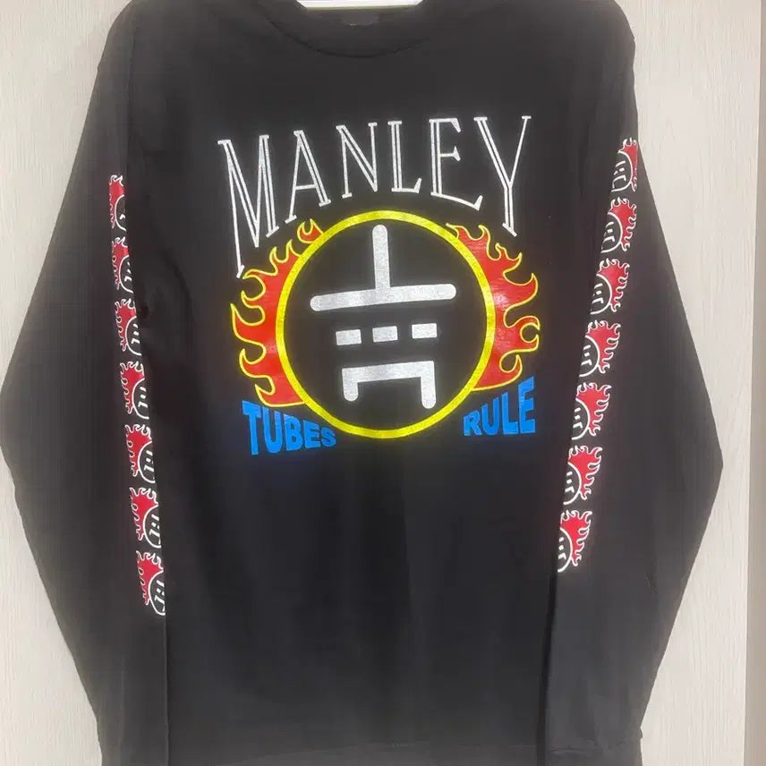[BUNJANG] Hanes MANLEY Long Sleeve T-Shirt / Hanes MANLEY 롱슬리브 티셔츠 S/P