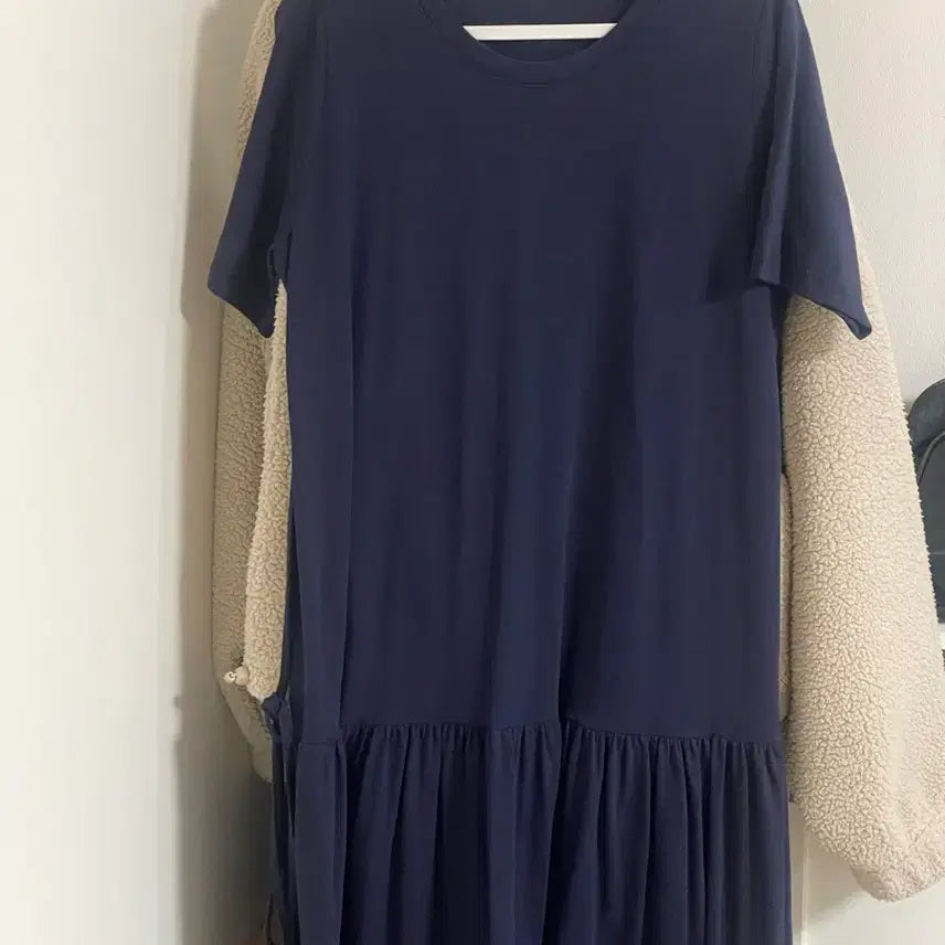 [BUNJANG] Mayyoon Kang Kang Long Dress Navy / (새제품) 메이윤 캉캉 롱원피스 네이비