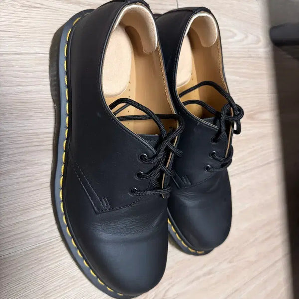 [BUNJANG] Dr. Martens 1461 3-Eye Black Leather Shoes / 닥터마틴 3홀 블랙 가죽 구두