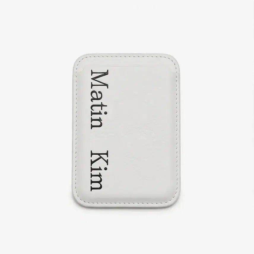 [BUNJANG] Matinkim Magnetic Cardholder Ivory / 마뗑킴 마그네틱 카드지갑 아이보리