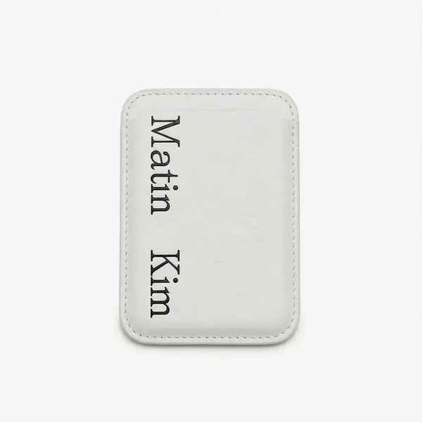 [BUNJANG] Matinkim Magnetic Cardholder Ivory / 마뗑킴 마그네틱 카드지갑 아이보리