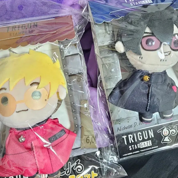 [BUNJANG] Trigun Stampede Vash & Wolfwood Plush / 트라이건 울프우드 밧슈 누이 양도합니다
