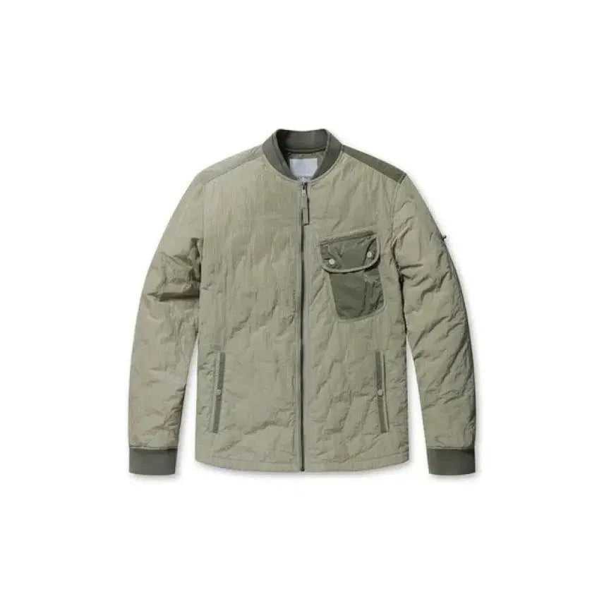 [BUNJANG] Kolon Series Quilting Jacket Khaki Size 105 / 코오롱 시리즈 퀼팅 자켓 카키 105사이즈