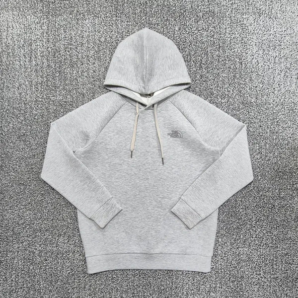[BUNJANG] The North Face Tonal Logo Raglan Hoodie Grey / 빈티지9. 노스페이스 톤온톤 로고 래글런 후드티 그레이