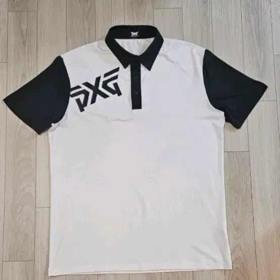 [BUNJANG] PXG Golf Apparel Men's Short Sleeve Polo Shirt (Size 105) / PXG 골프웨어 반팔 카라티 남성 의류 105 가슴단면 57