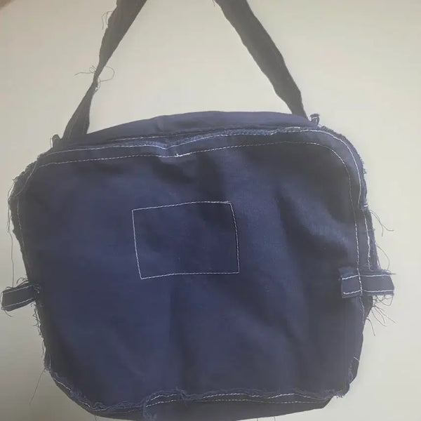 [BUNJANG] Camiel Fortgens Waxed Cotton Handbag M / 카미엘 포트젠스 20 SS 왁스드 코튼 핸드백M