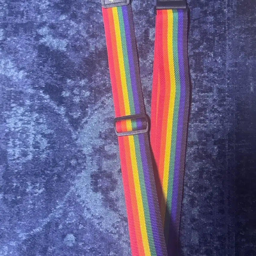 [BUNJANG] Ernie Ball Rainbow Guitar Strap / 어니볼 무지개 기타 스트랩