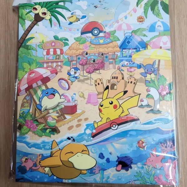 [BUNJANG] Pokemon Card Busan Collection File Binder (Chilling Beach / Relaxing Vacation) / 포켓몬카드 부산 컬렉션 파일 바인더(칠링비치/느긋느긋 바캉스)