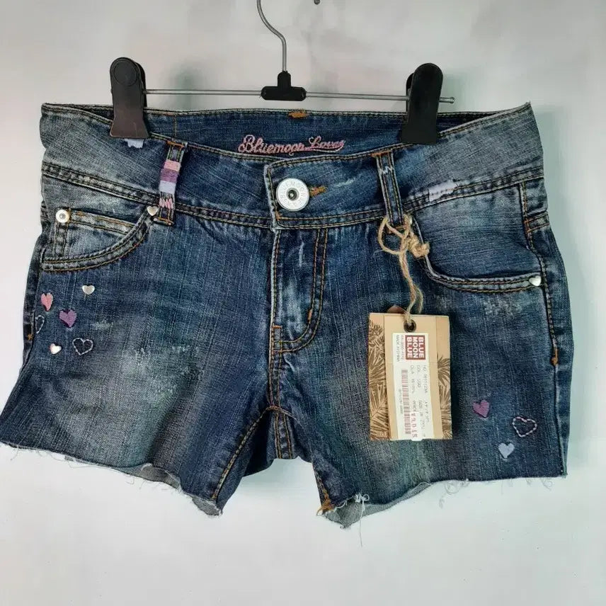 [BUNJANG] Blue Moon Blue Cotton Pants (Size S) / [S]블루문블루 청팬츠,새상품