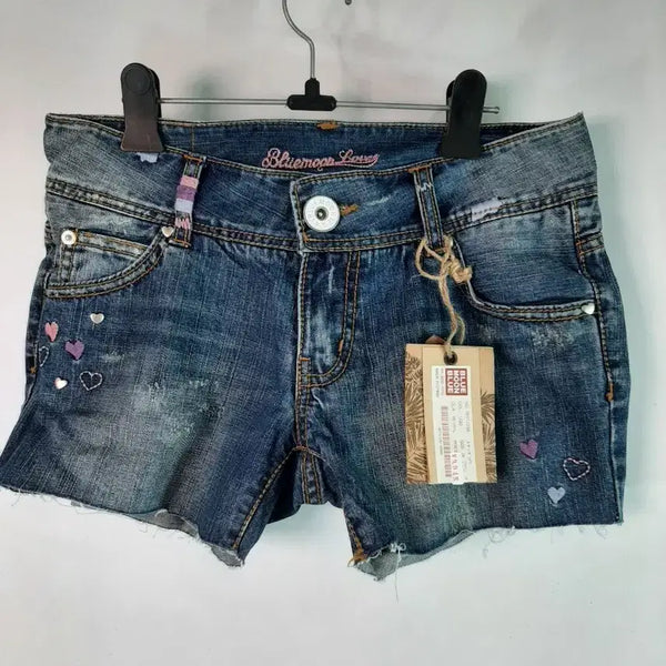 [BUNJANG] Blue Moon Blue Cotton Pants (Size S) / [S]블루문블루 청팬츠,새상품