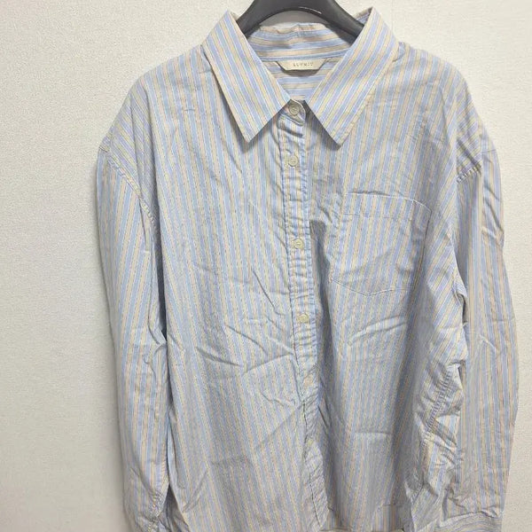 [BUNJANG] Love Me More Striped Shirt / 새상품 러브미우 스트라이프 셔츠