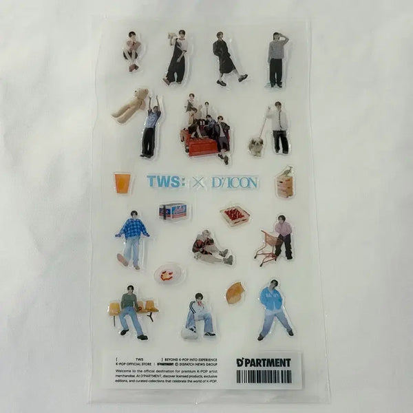 [BUNJANG] TWS DICON Japan Pop-up Epoxy Sticker Sealed / 투어스 디아이콘 DICON 일본 팝업 에폭시 스티커 미개봉 새상품