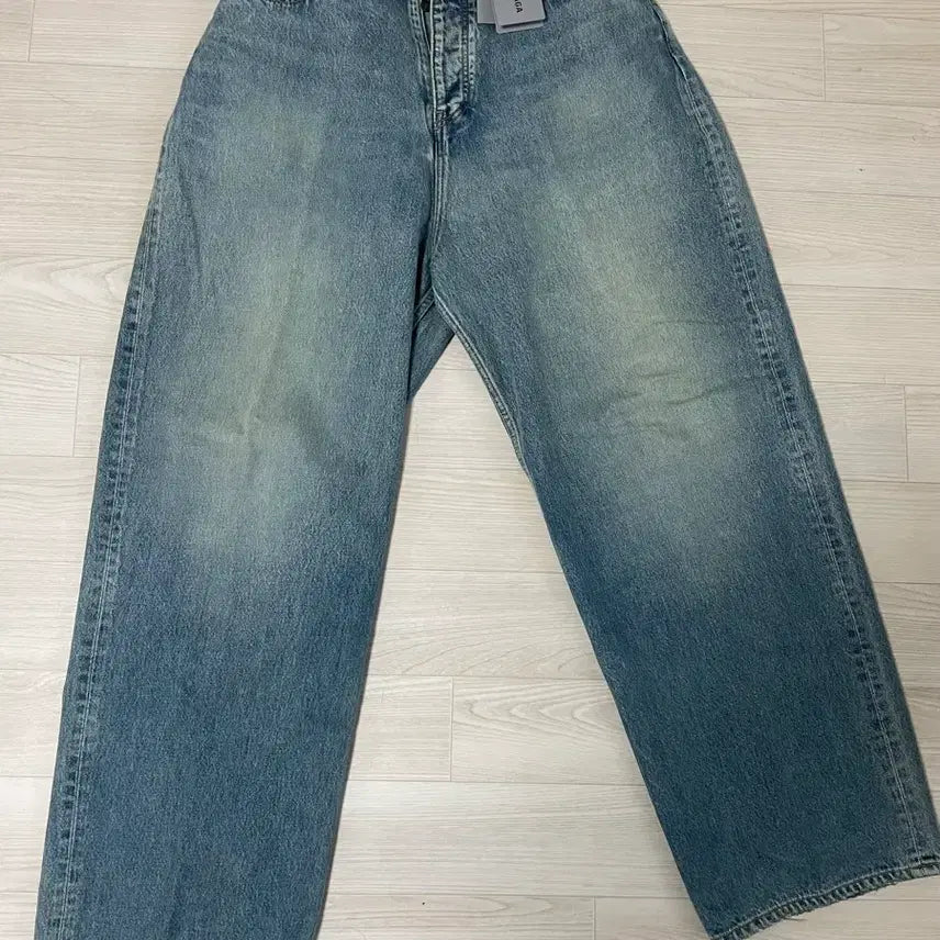 [BUNJANG] Balenciaga Large Baggy Denim Pants Non-Coated / [xs]발렌시아가 라지배기 데님 팬츠 논코티드