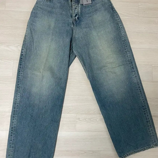 [BUNJANG] Balenciaga Large Baggy Denim Pants Non-Coated / [xs]발렌시아가 라지배기 데님 팬츠 논코티드