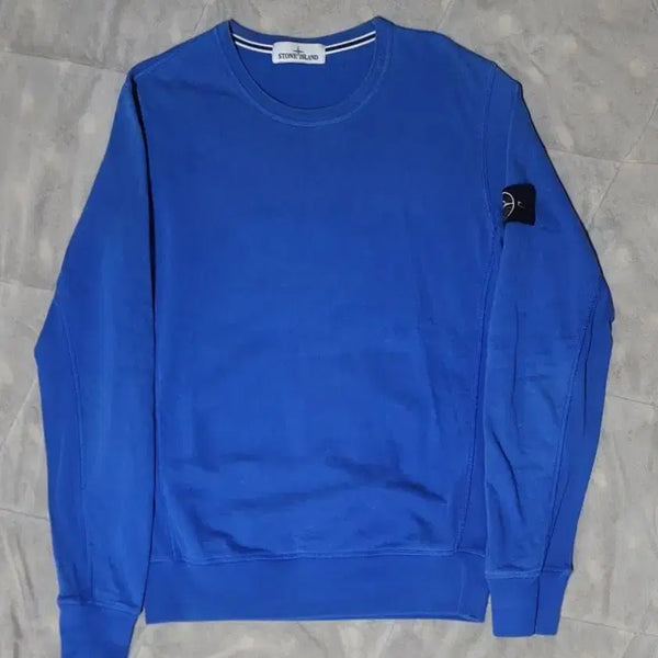 [BUNJANG] Stone Island Sweatshirt Blue / 스톤아일랜드 맨투맨 블루