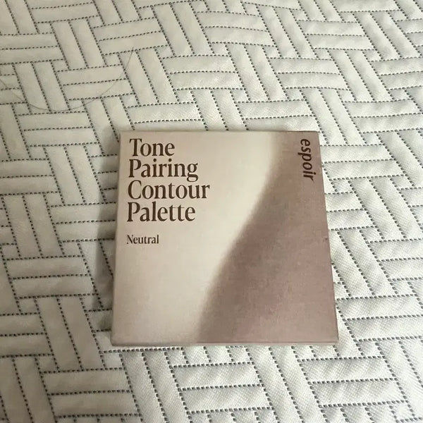 [BUNJANG] Espoir Tone Pairing Contour Palette Neutral / 에스쁘아 톤 페어링 컨투어 팔레트 뉴트럴