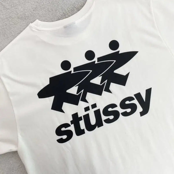 [BUNJANG] Stussy Surfer Week T-Shirt White / 스투시 서퍼위크 화이트 새상품 S, M, L, XL