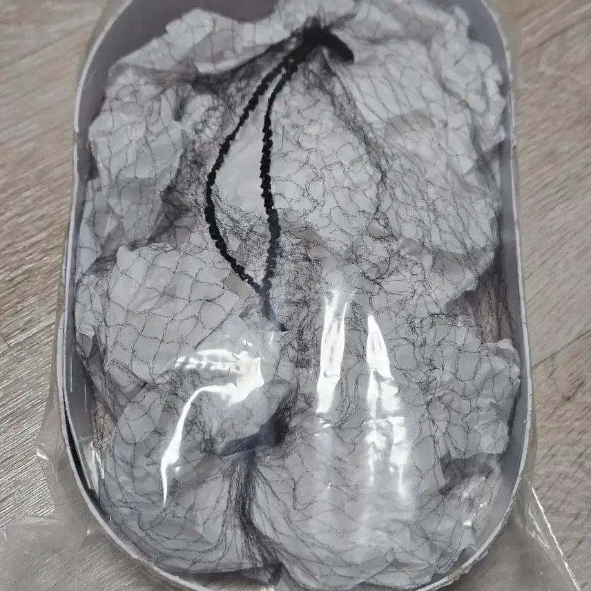 [BUNJANG] Wig Storage Set: Band, Tissue Paper, Wig Cap, Zipper Bag / 가발 보관용 띠지, 구김지, 가발망, 지퍼백 세트