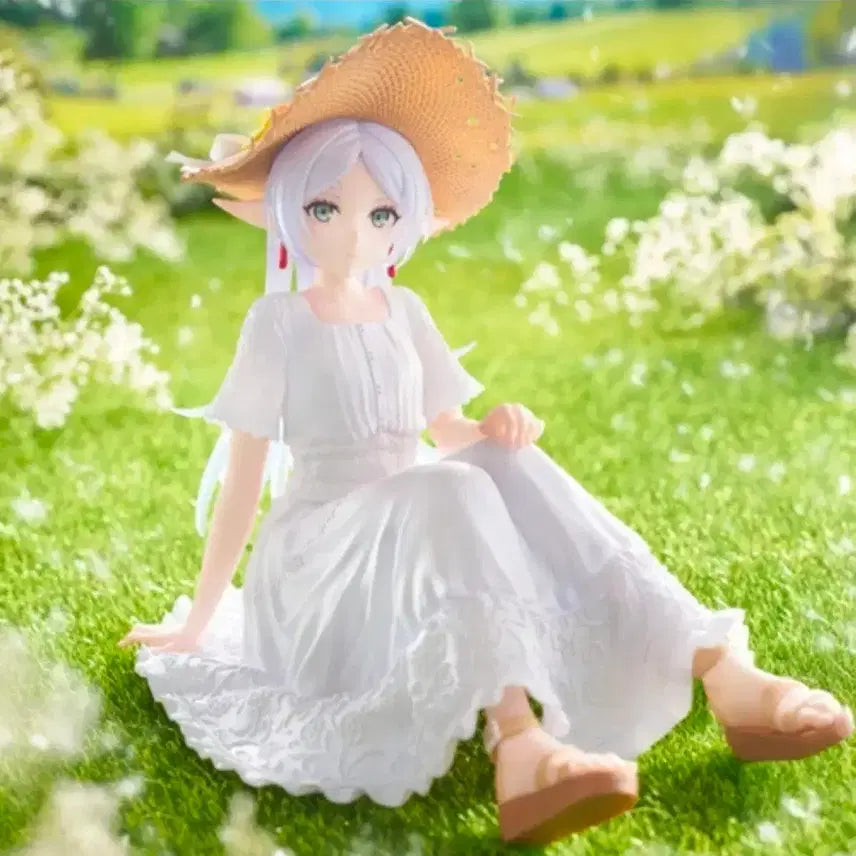 [BUNJANG] Taito Frieren: Beyond Journey's End Summer Dress Ver. Figure (Sealed) / [정품/미개봉] 타이토 장송의 프리렌 데스크탑 여름 원피스.ver