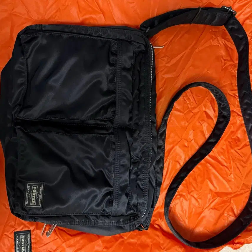 [BUNJANG] Porter All New Tanker Sling Bag Large Black / 포터 올뉴 탱커 슬링백 집 라지 블랙 판매합니다