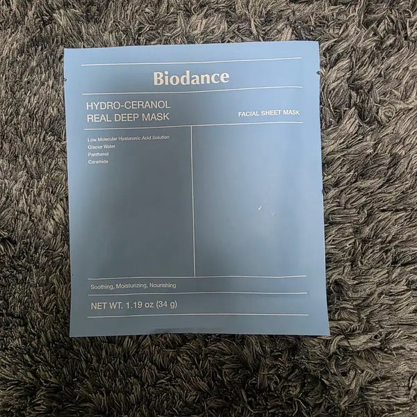 [BUNJANG] Biodance Hydro-Ceranol Re-up Deep Mask / 바이오던스 하이드로-세라놀 리업 딥 마스크