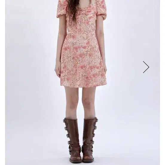 [BUNJANG] Lulu Seoul Margaret Puff Mini Dress S / 루루서울 마가렛 퍼프 미니 드레스 원피스 S