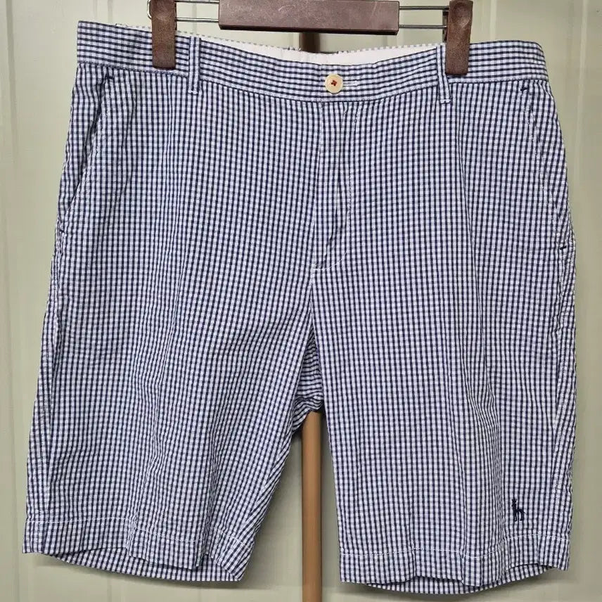 [BUNJANG] Hazzys Check Pattern Shorts / 헤지스 체크 반바지
