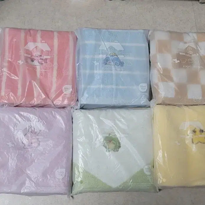 [BUNJANG] Pixelie Songwol Towel Bundle / 픽셀리 송월타월 수건 일괄
