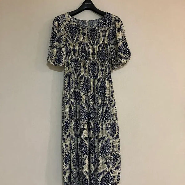 [BUNJANG] Summer Long Dress Size S (55) / 여름 롱 원피스 55 착샷