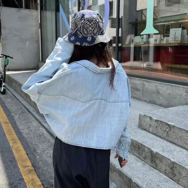 [BUNJANG] All Rights Denim Shirt / 올라이츠 데님 셔츠