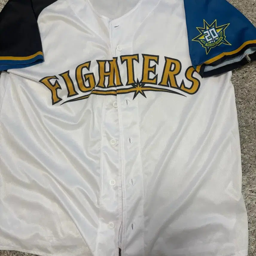 [BUNJANG] Nippon-Ham Fighters 20th Anniversary Baseball Jersey Size 105 / 일본 프로야구 니혼햄 파이터즈 20주년 유니폼 사이즈 105