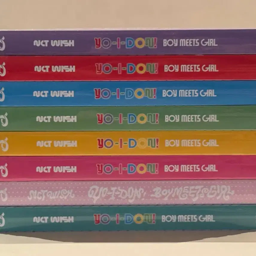 [BUNJANG] NCT WISH Japan "YO-I-DON! / BOY MEETS GIRL" Single 8 Type Set (Sealed) / [미개봉] 엔시티위시 요이동 일본 싱글 8종 세트