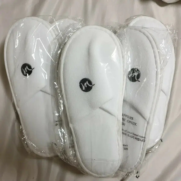 [BUNJANG] Hotel Slippers (Set of 7) / 호텔용 실내 슬리퍼 새제품 미사용