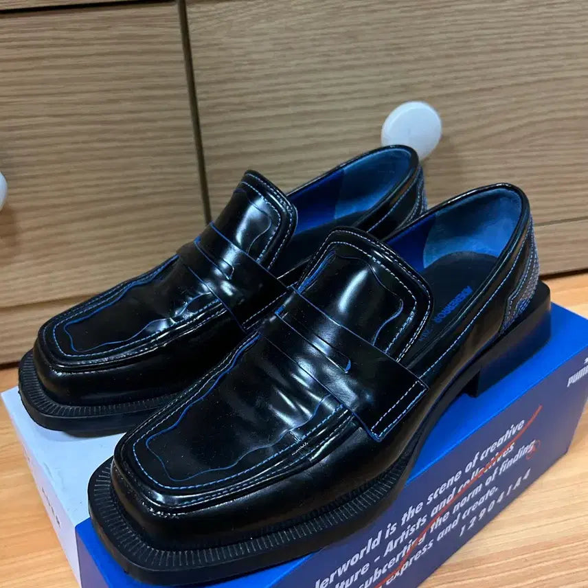 [BUNJANG] Ader Error x Zara Loafers Black / [39] 아더에러 자라 로퍼 블랙