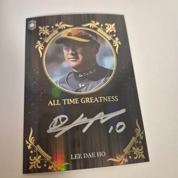 [BUNJANG] Lee Dae-ho Autographed 'All-Time Legend' Card / 이대호 올타임 레전드 친필 싸인 카드