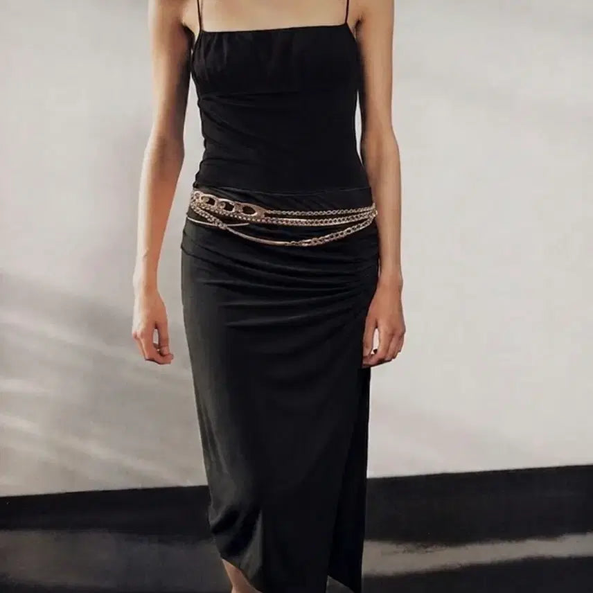 [BUNJANG] IRO EMERAUDE Soft Jersey Long Skirt / IRO 이로 EMERAUDE 소프트 저지 롱 스커트