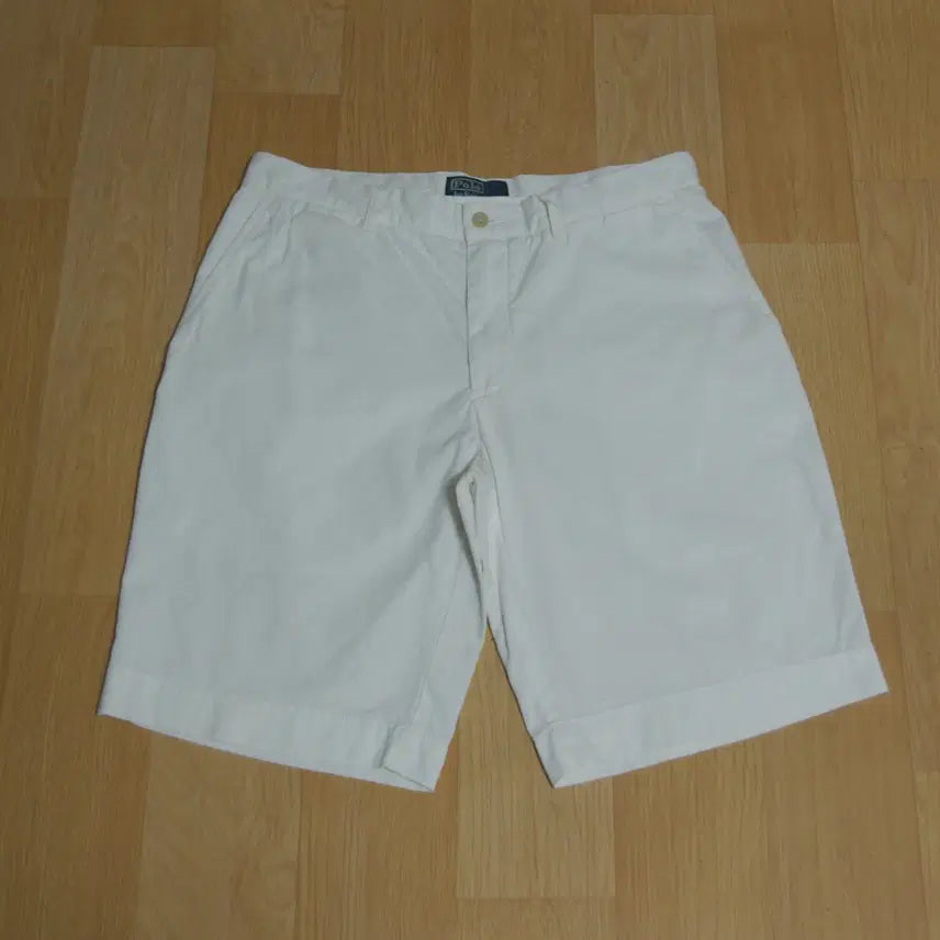 [BUNJANG] Polo Ralph Lauren White Cotton Shorts Size 32 / 폴로 반바지 32
