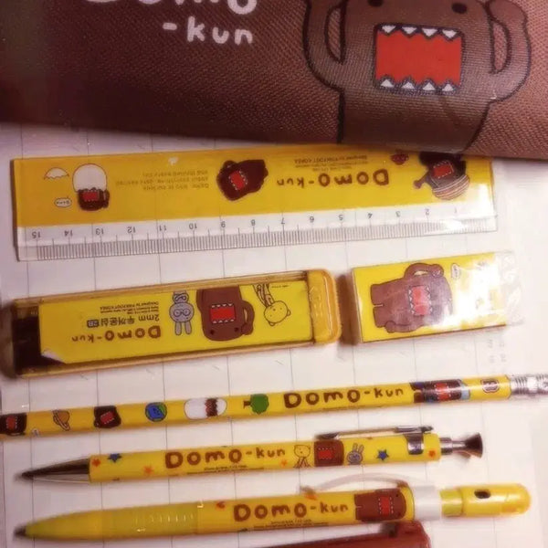 [BUNJANG] Classic Domo-kun Stationery Set Writing Utensils / 고전 도모군 도모쿤 문구 세트 필기구 고전문구