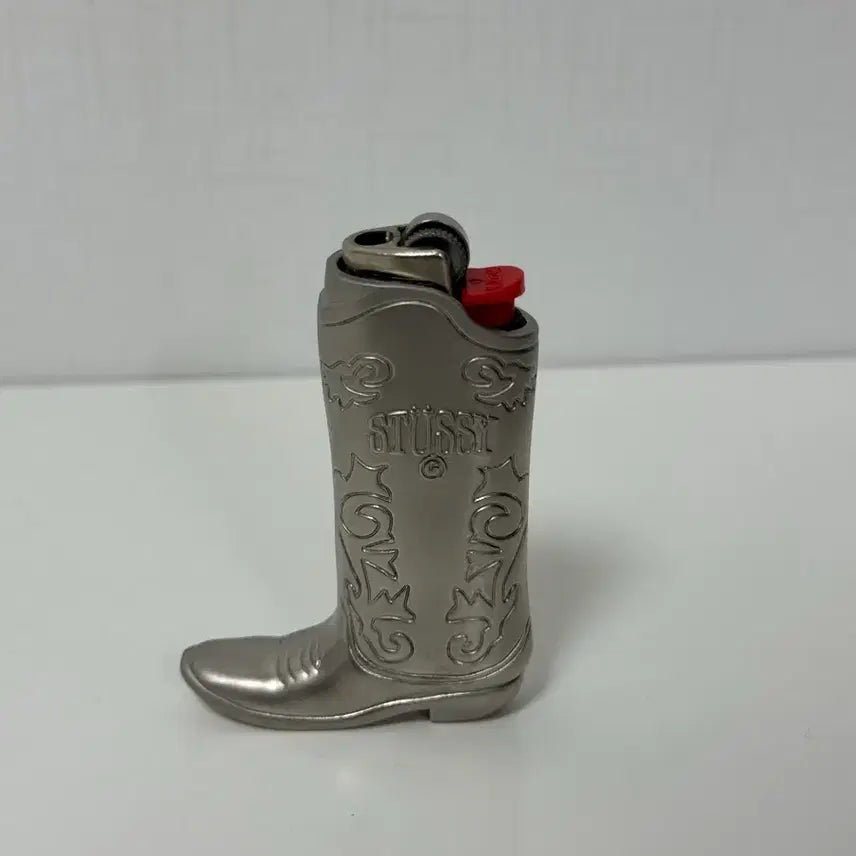 [BUNJANG] Stussy Metal Western Boot Lighter Case / 스투시 메탈 부츠 라이터 케이스