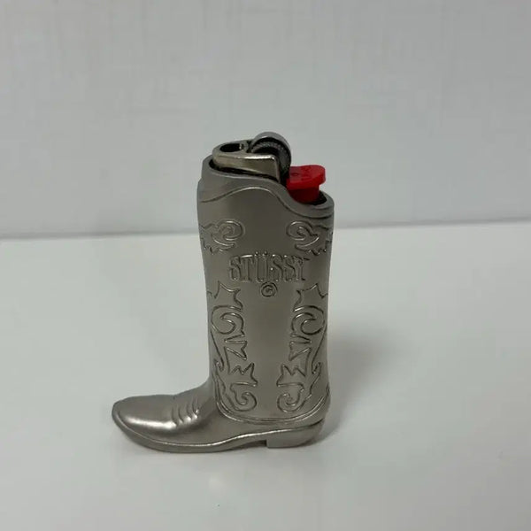 [BUNJANG] Stussy Metal Western Boot Lighter Case / 스투시 메탈 부츠 라이터 케이스