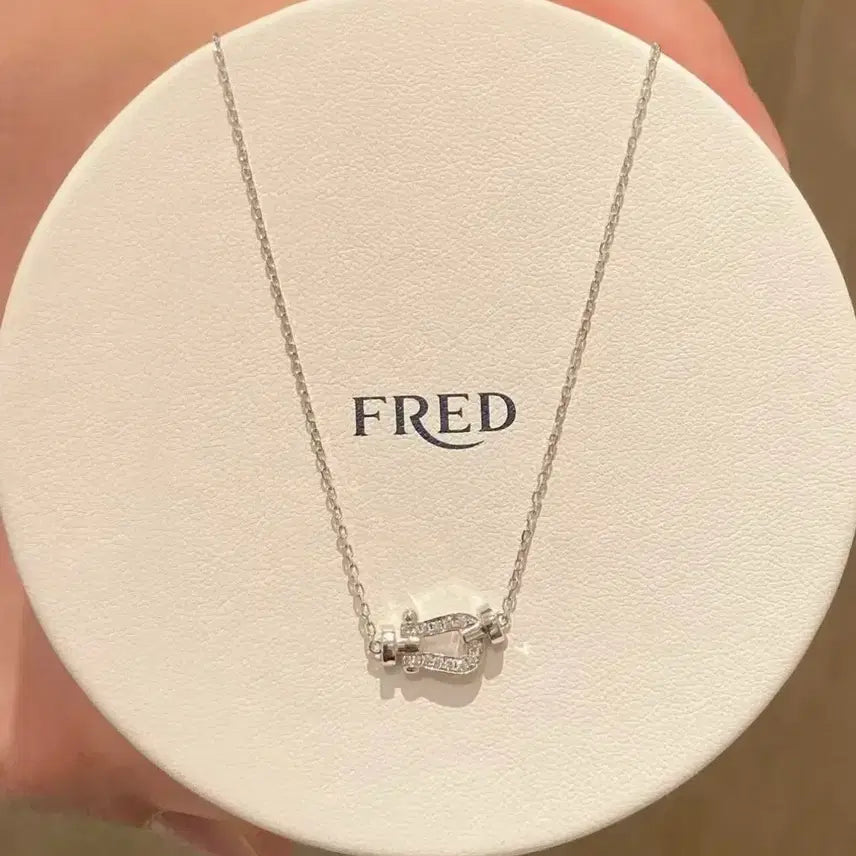 [BUNJANG] Fred Force 10 18K White Gold Necklace / 프레드 포스텐 목걸이 화이트골드