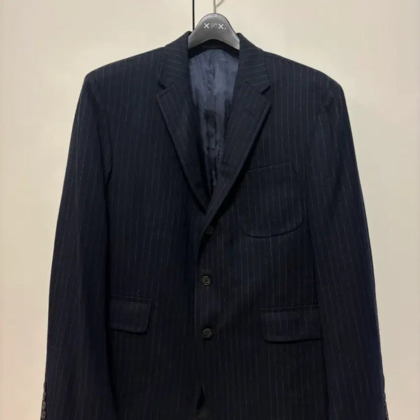 [BUNJANG] Polo Ralph Lauren New USA Stripe Blazer Suit / [40S] 폴로 랄프로렌 신형 usa 스트라이프 자켓 정장 수트