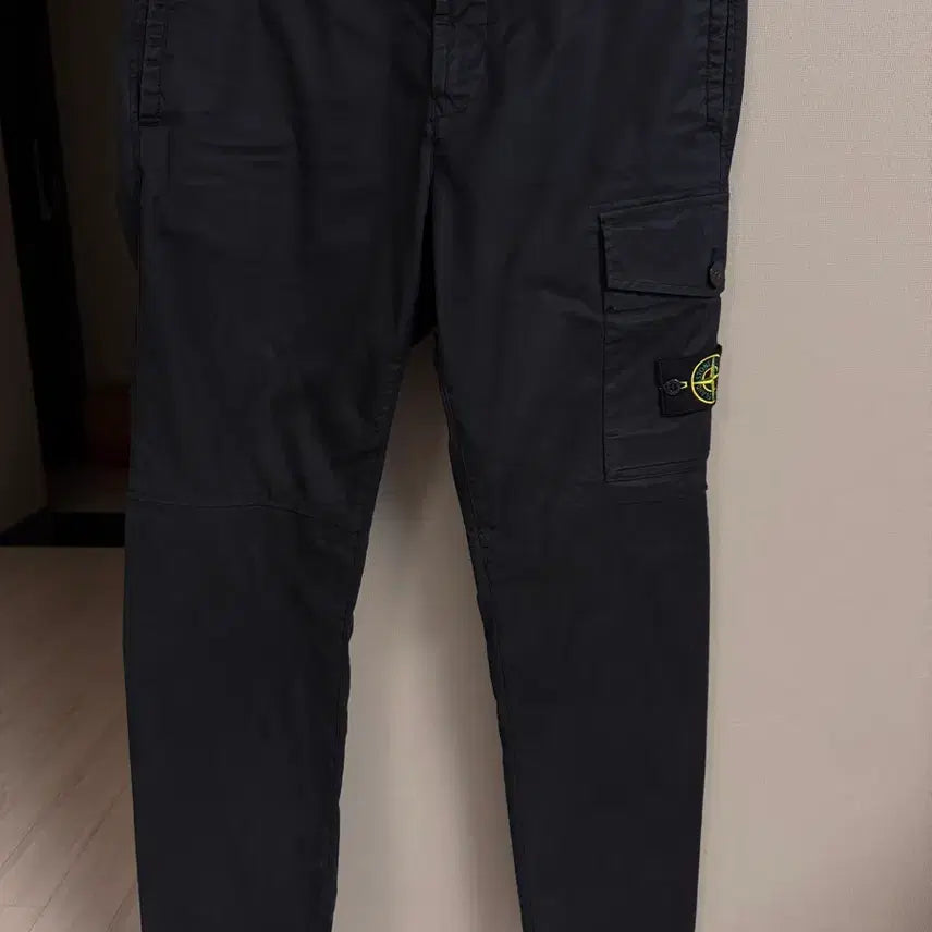 [BUNJANG] Stone Island Cargo Pants 34 Inch Black / 스톤아일랜드 카고바지 34인치 블랙 단시간 착용