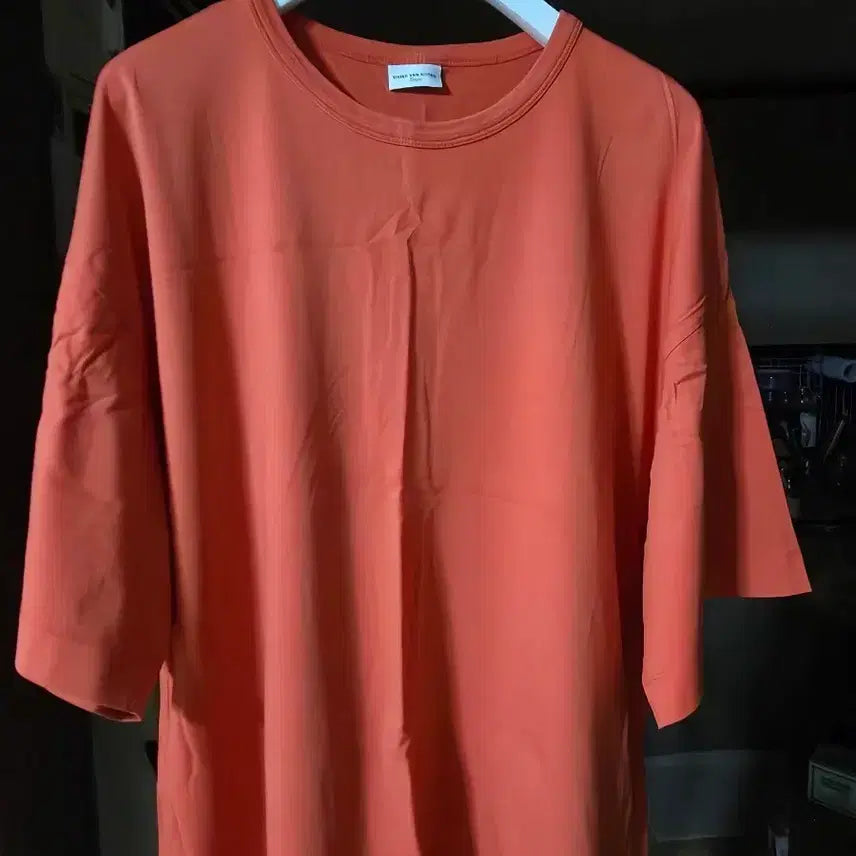 [BUNJANG] Dries Van Noten Orange Short Sleeve T-Shirt / 드리스반노튼 오렌지 반팔티셔츠