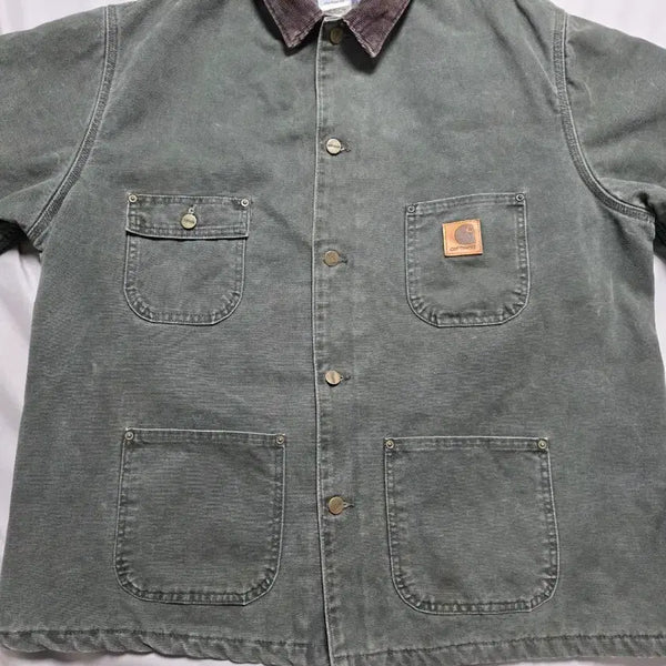 [BUNJANG] Carhartt USA Chore Jacket Moss Green XL / 칼하트 USA 초어자켓 C02Mos 모스그린 XL