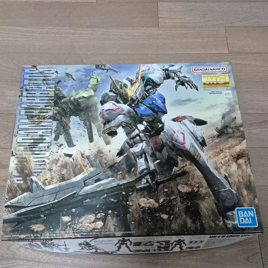 [BUNJANG] Master Grade Barbatos (Gundam) Snap-Fit Assembly + Panel Lining / mg 발바토스 가조립 +먹선